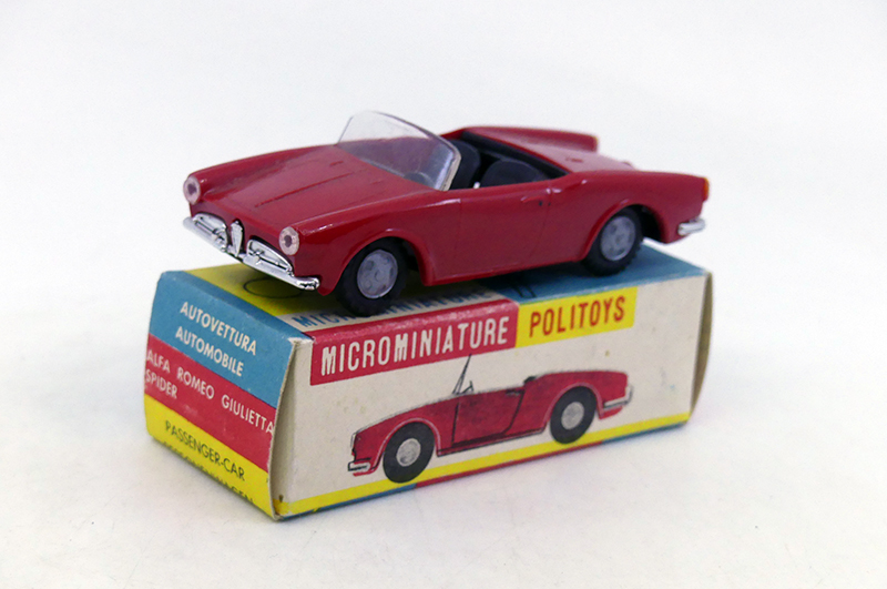 Politoys - Alfa Romeo Giulietta spider 27