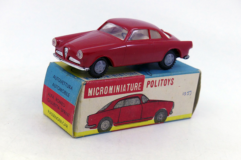 Politoys - Alfa Romeo Giulietta sprint 28