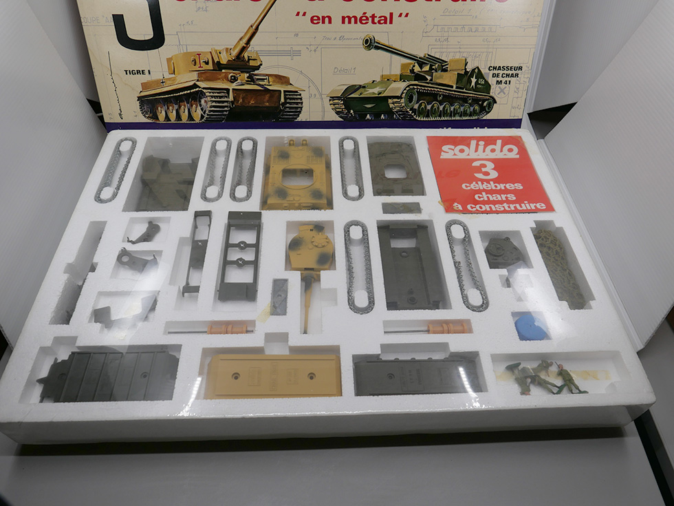 Solido - coffret 3 Chars à construire D