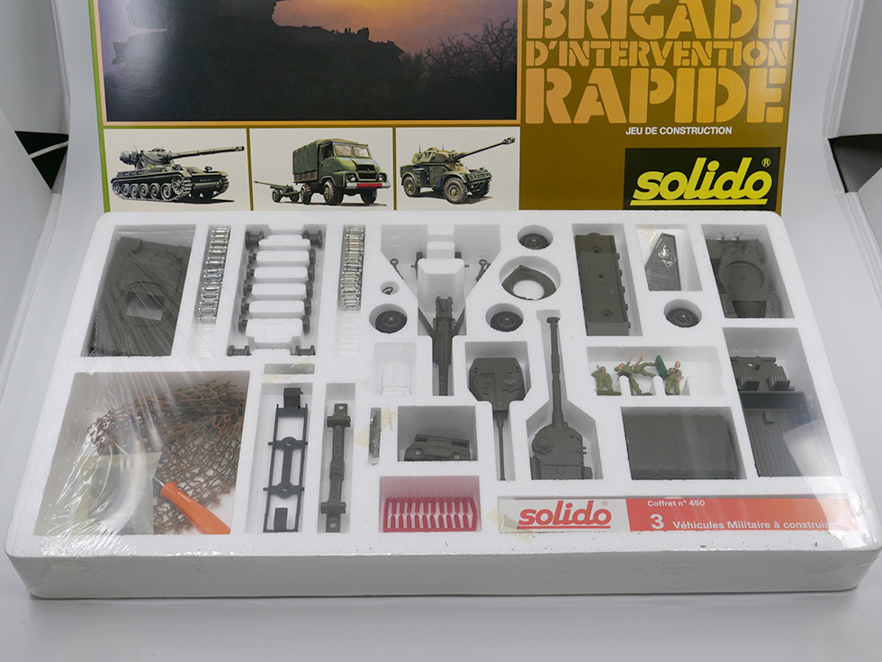 Solido - coffret Brigade d'Intervention Rapide 450